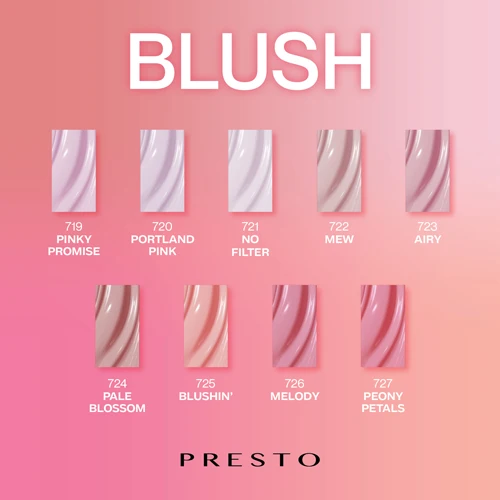 PRESTO Color Series: BLUSH Set [9 Bottles]