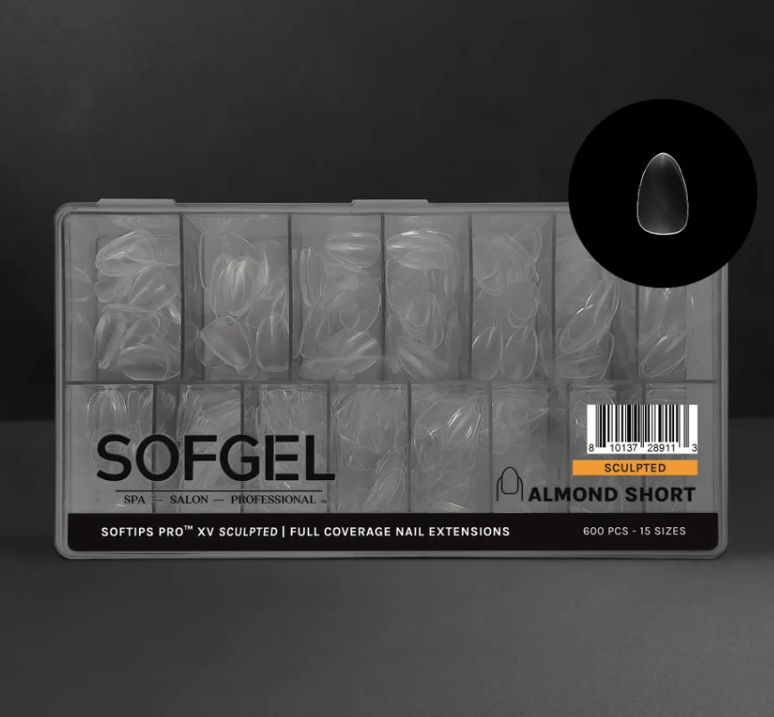 Softips Pro XV Sculpted Almond Short [NEW]
