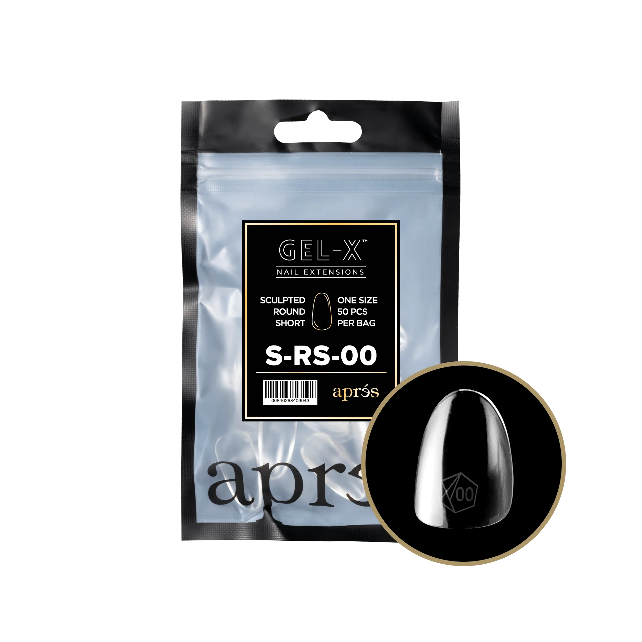 Aprés Gel-X Refill - Sculpted Round Short