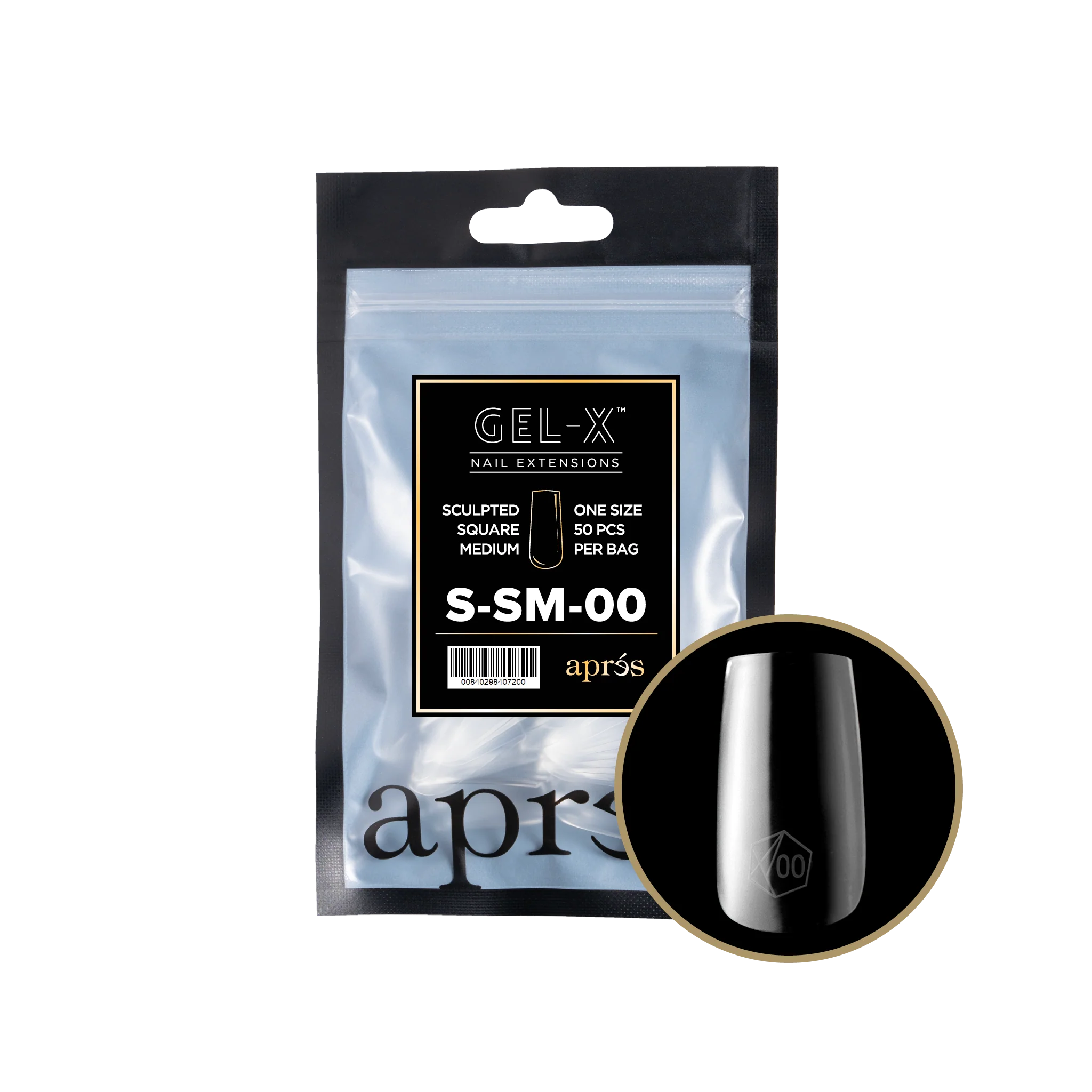 Aprés Gel-X Refill - Sculpted Square Medium