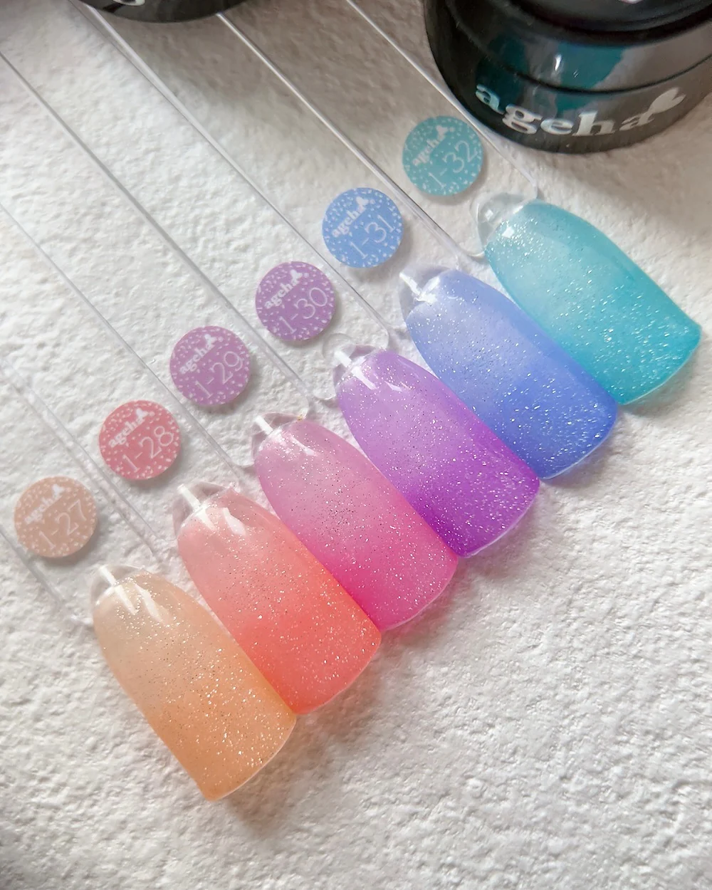 ageha Gel Opti Color #1-30 Lavender Wisp [Jar] [NEW] - Image 3