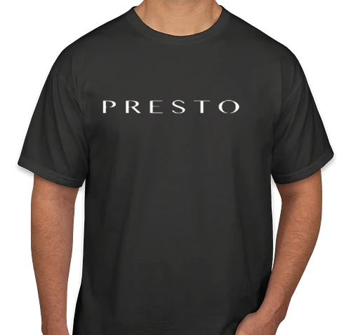 Presto T-Shirt Black