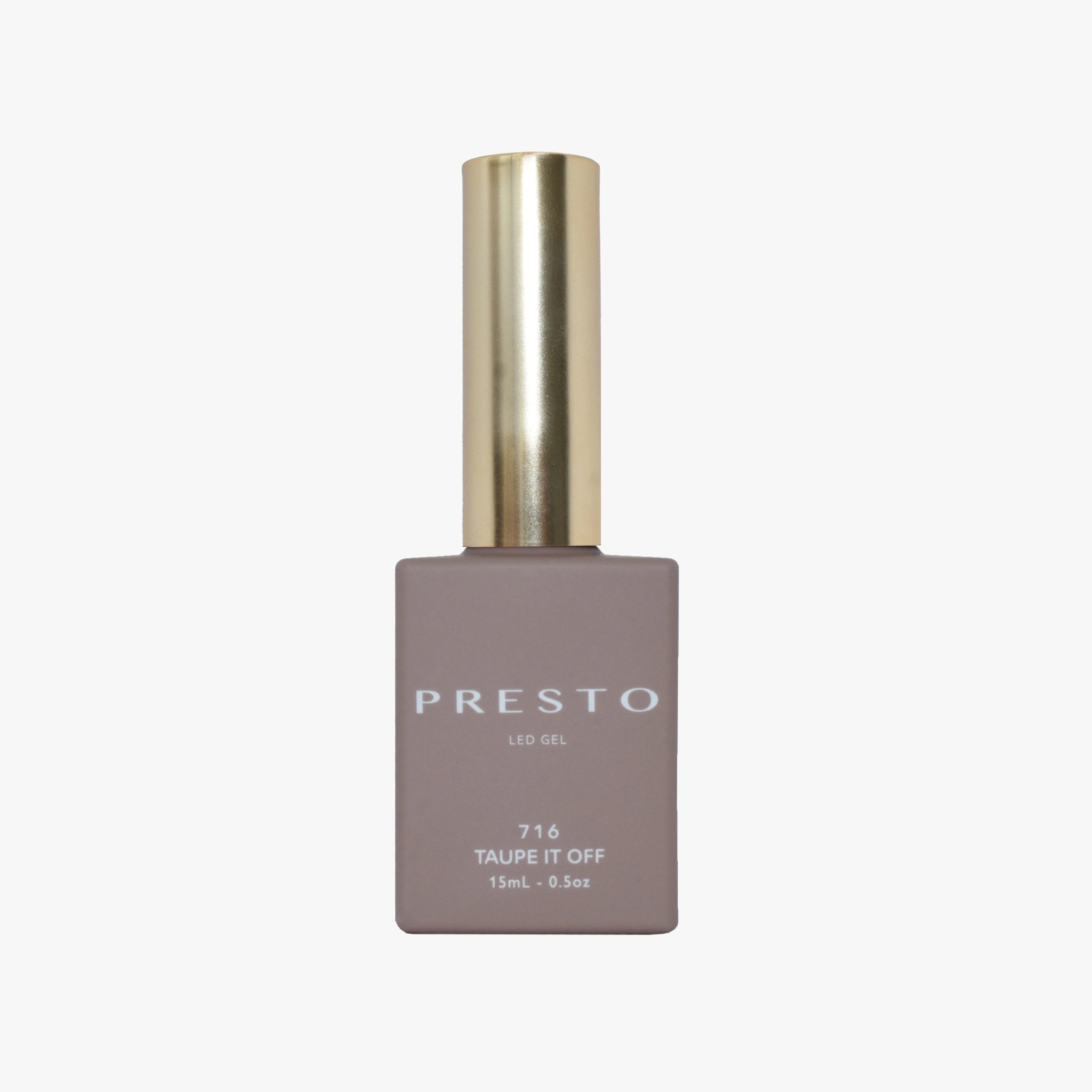 PRESTO Color Series:  TAUPE IT OFF 716